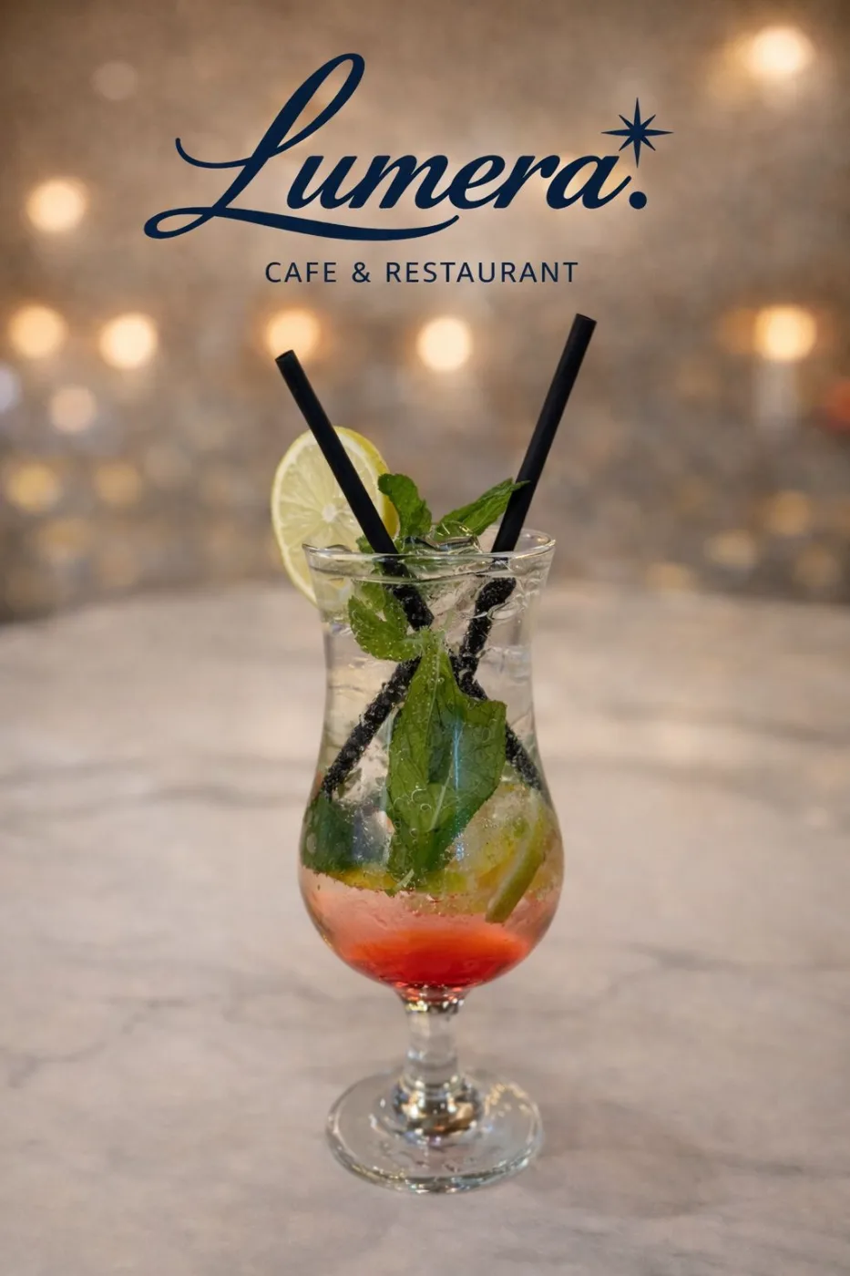 Çilekli mojito